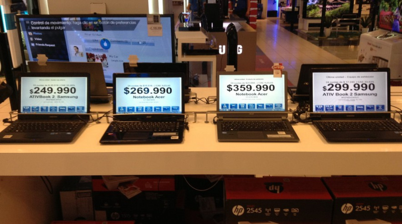imagen La quita no bastó: las computadoras son hasta el 85 % más caras que en Chile