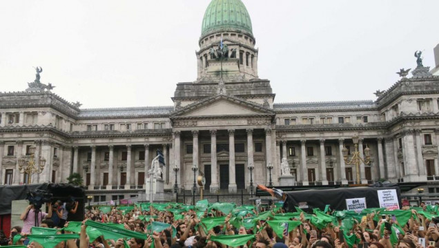 imagen #8A: el Senado hoy define si el aborto será legal o clandestino