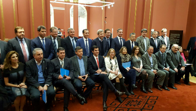 imagen Cornejo instaló el ítem aula en la Nación