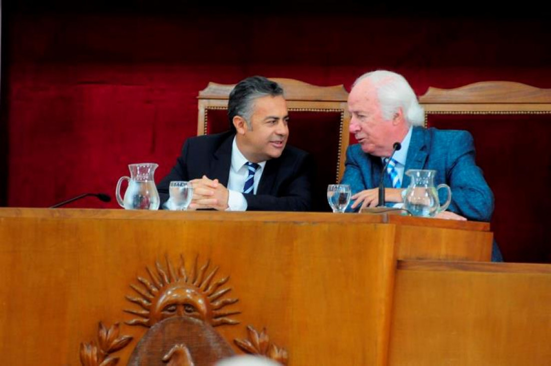 imagen Llorente reclamó plata y Cornejo le aconsejó gestionar mejor