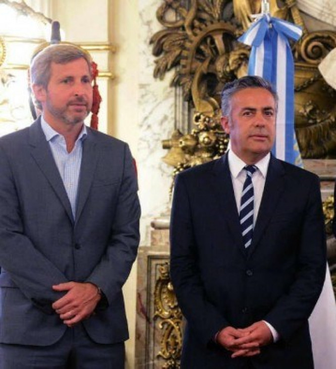 imagen Frigerio recibe a Cornejo