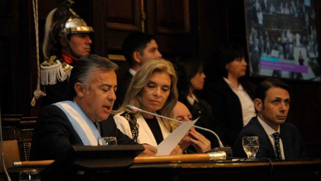 imagen Los puntos más importantes del discurso de Cornejo