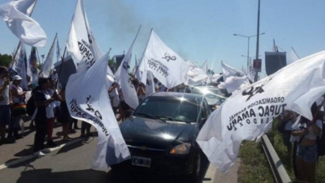 imagen La protesta de la Tupac originó dos causas penales