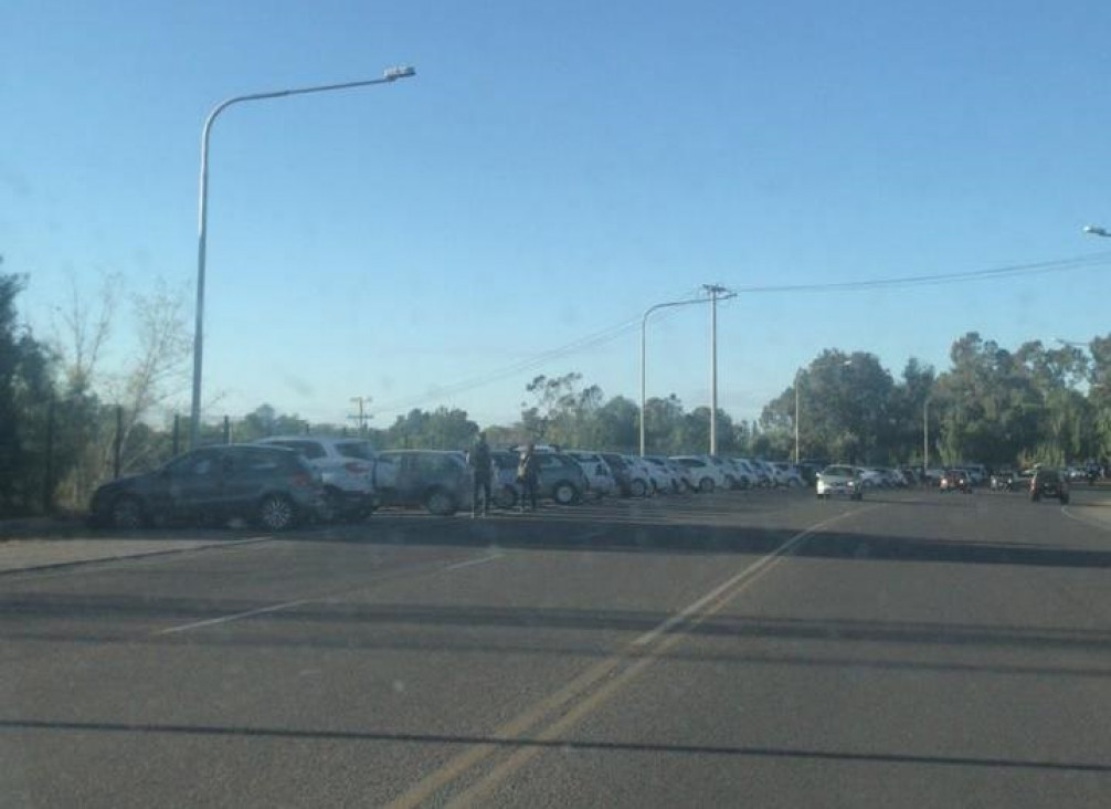 imagen Cerraron el ingreso principal a la UNCUYO