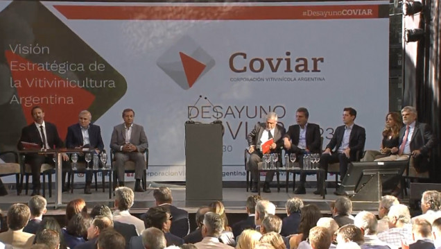 imagen El Desayuno de la Coviar, repartido entre presencias nacionales y provinciales 