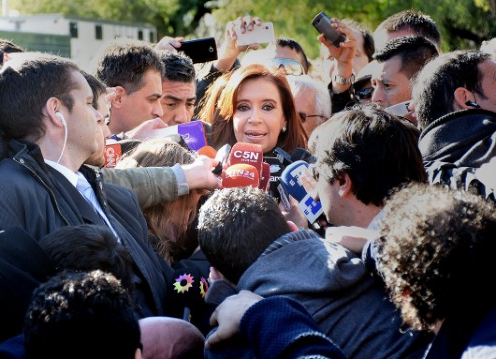 imagen Cristina denunció "espionaje y persecución política"