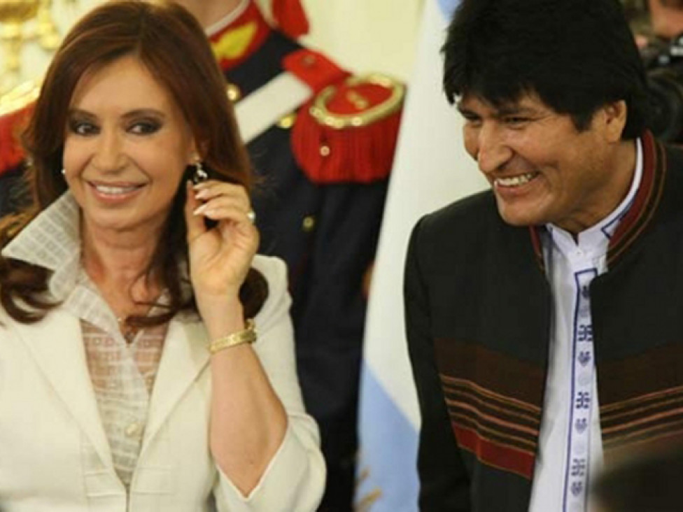 imagen Cristina y Evo Morales inaugurarán esta tarde un yacimiento binacional