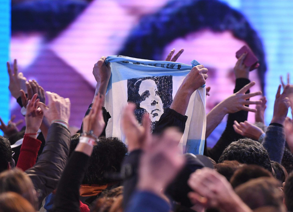 imagen Cristina sale a la caza de los votos de Massa y Randazzo