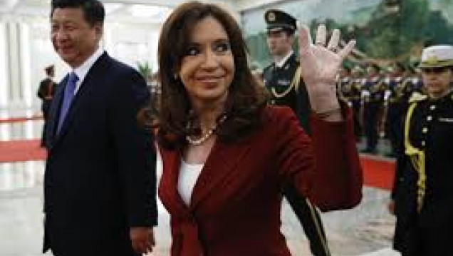 imagen Cristina culminó su gira por China