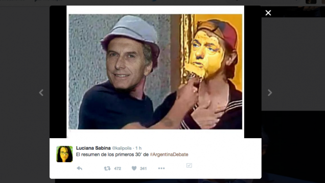imagen Los memes de #ArgentinaDebate