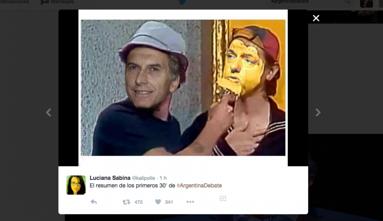 imagen Los memes de #ArgentinaDebate