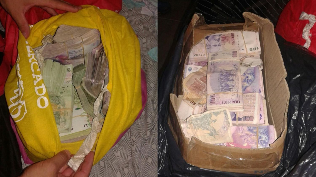 imagen Detienen a sindicalista de la UOCRA con más de $ 5 millones escondidos en su casa