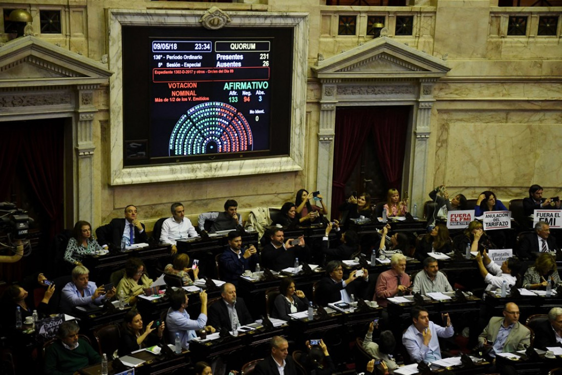 imagen Diputados aprobó el freno al tarifazo