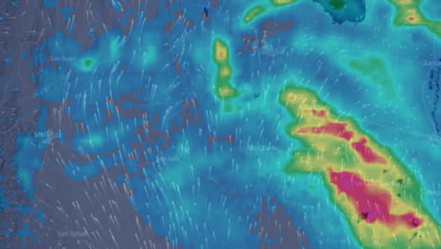 imagen Las lluvias y el granizo otra vez afectan varias zonas de Mendoza 