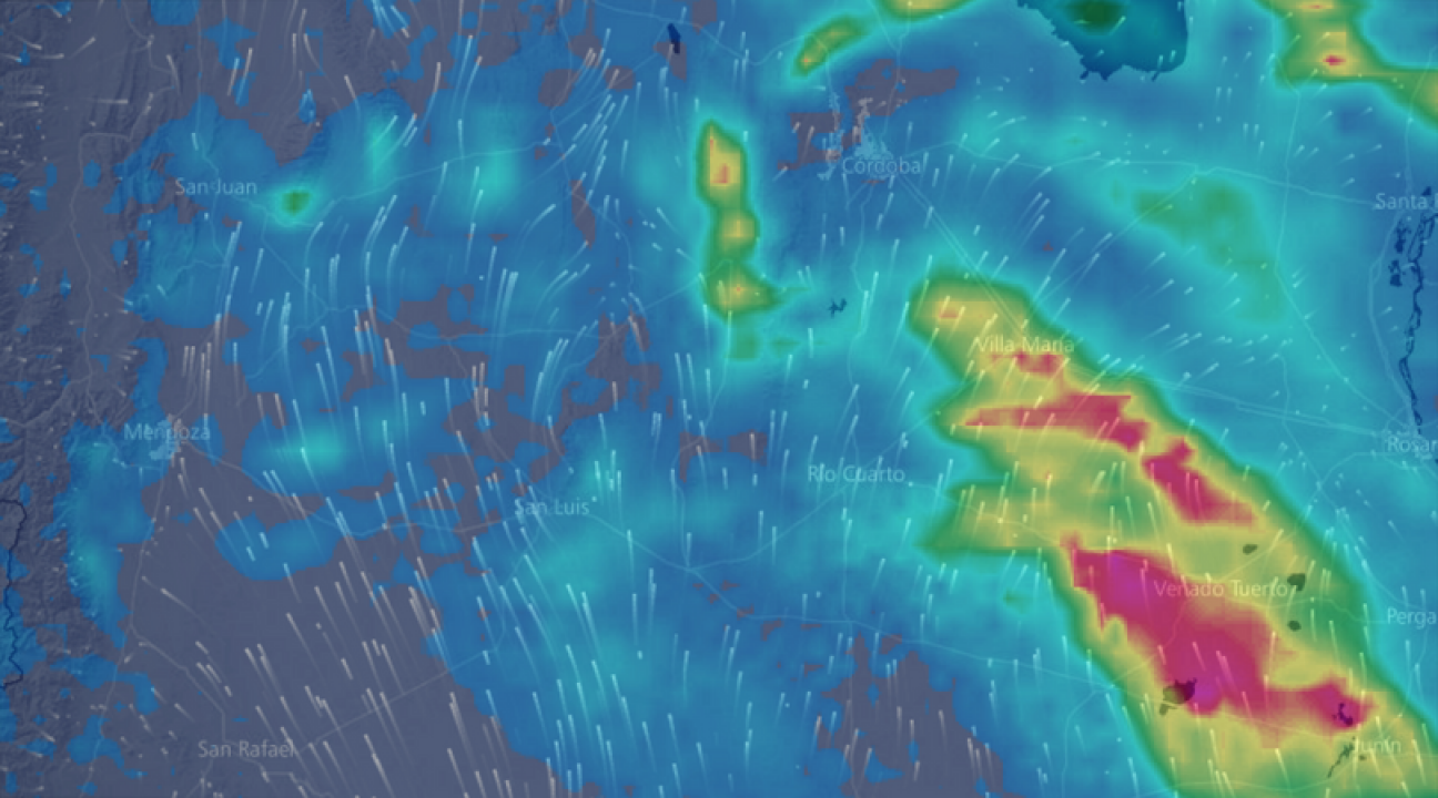 imagen Las lluvias y el granizo otra vez afectan varias zonas de Mendoza 