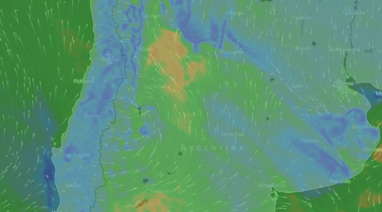 imagen Alerta en cordillera y descenso de la temperatura para el llano