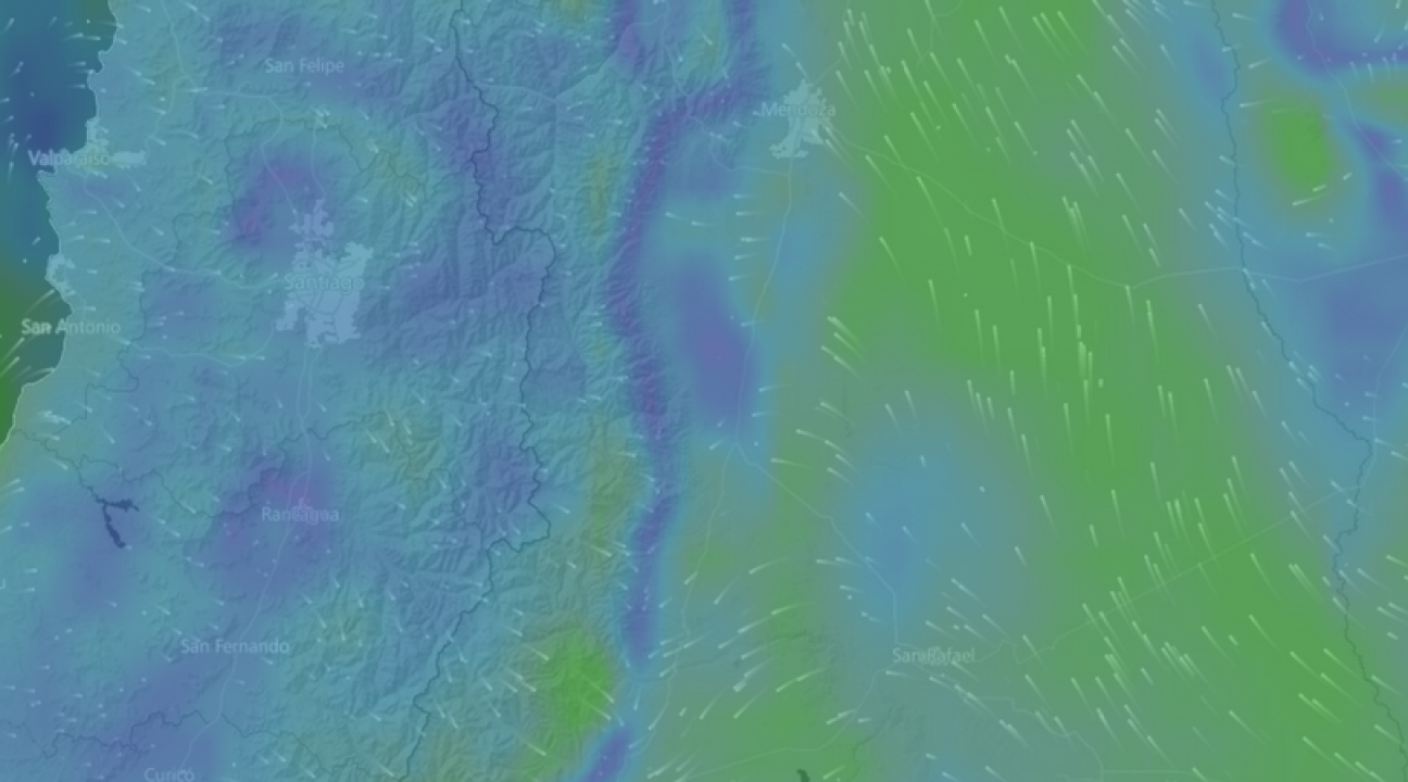 imagen Rige un alerta meteorológico para Mendoza