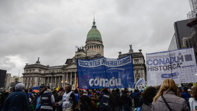 imagen Comienza un paro de 48 horas de docentes universitarios
