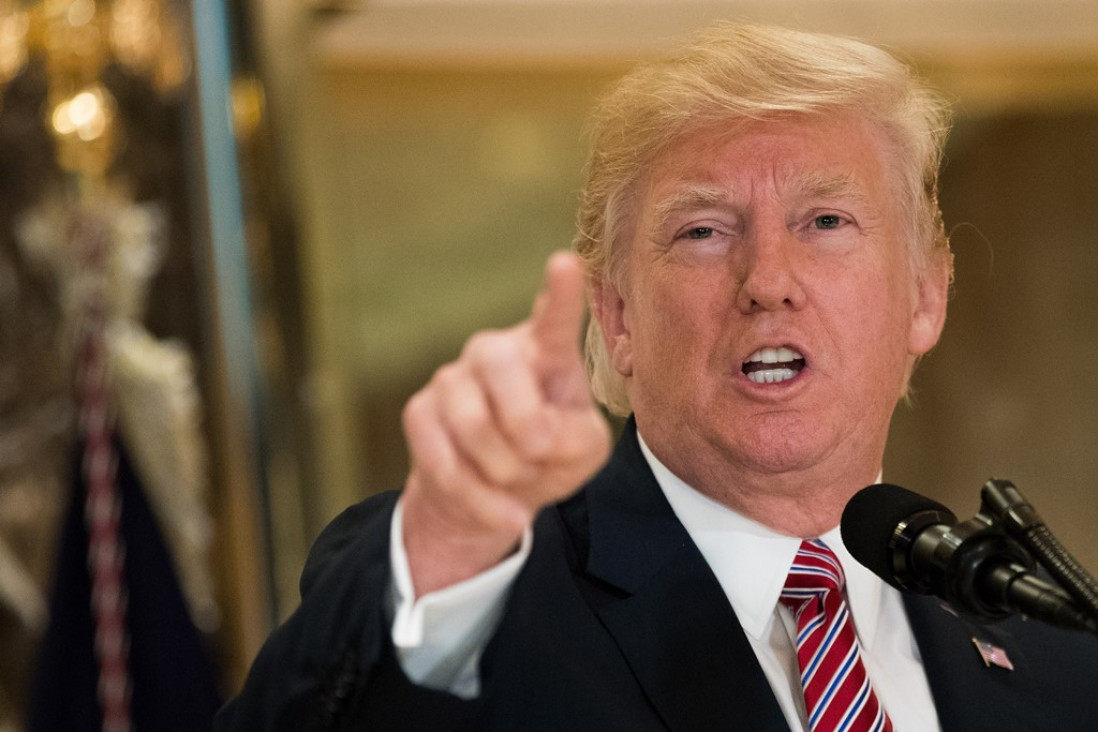 imagen Trump repartió sus premios a las "noticias falsas" sobre su gestión