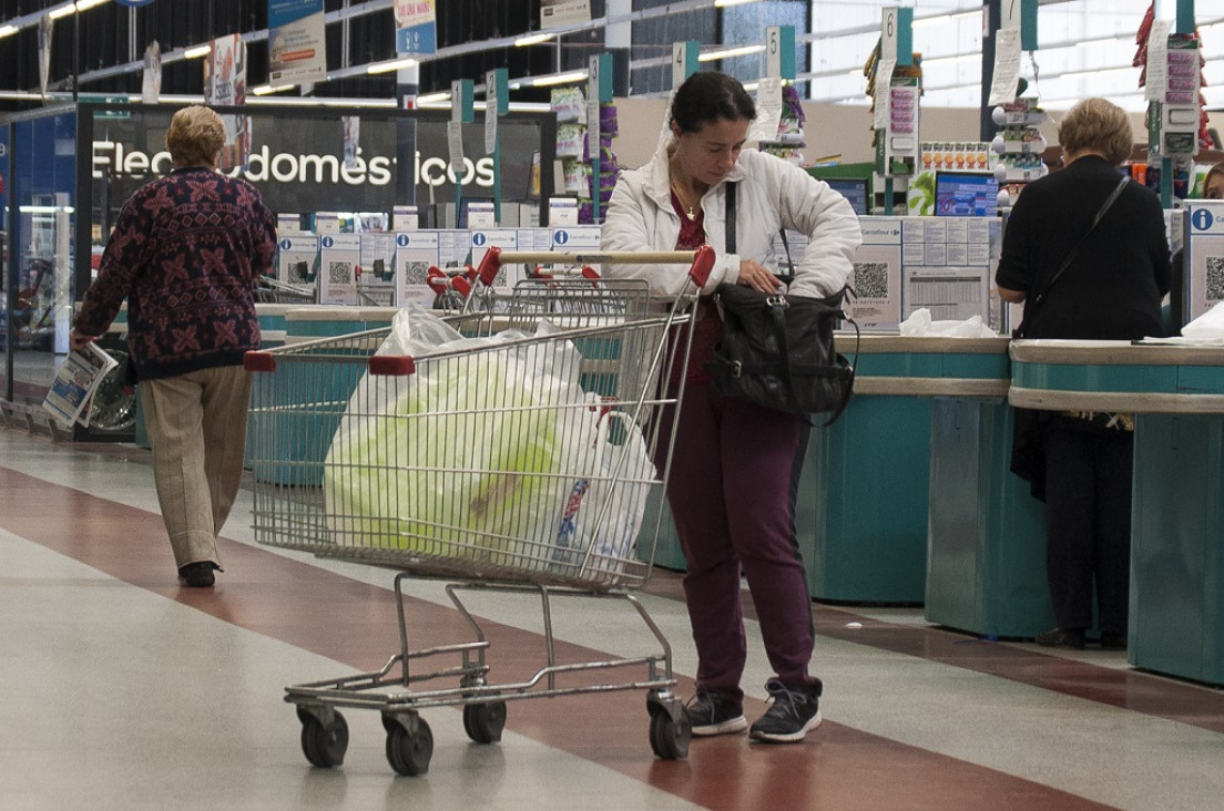 imagen Sin repunte: las ventas en supermercados y shoppings cayeron el 2,1 %