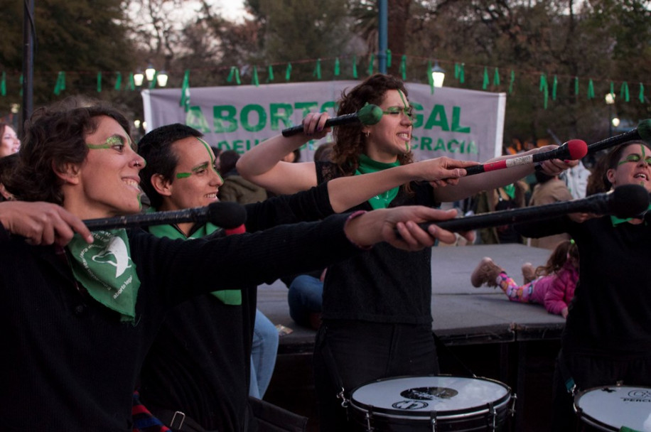 imagen Fotogalería: la vigilia en Mendoza