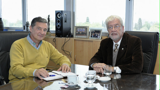 imagen Pizzi y Somoza hablaron de la transición