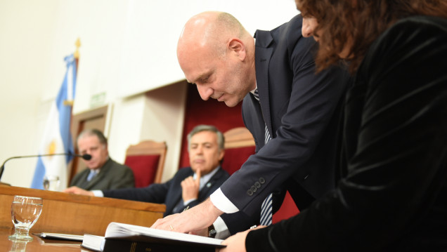 imagen Dalmiro Garay asumió como ministro de la Corte