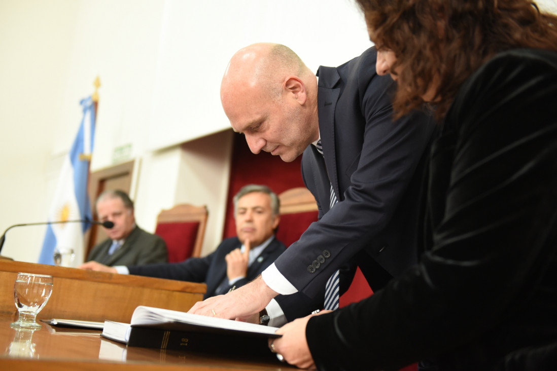 imagen Dalmiro Garay asumió como ministro de la Corte