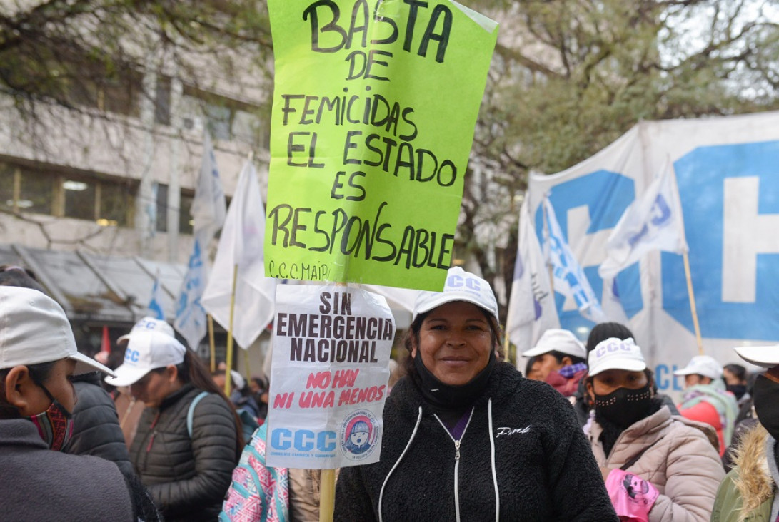imagen En octubre, Argentina registró un femicidio por día