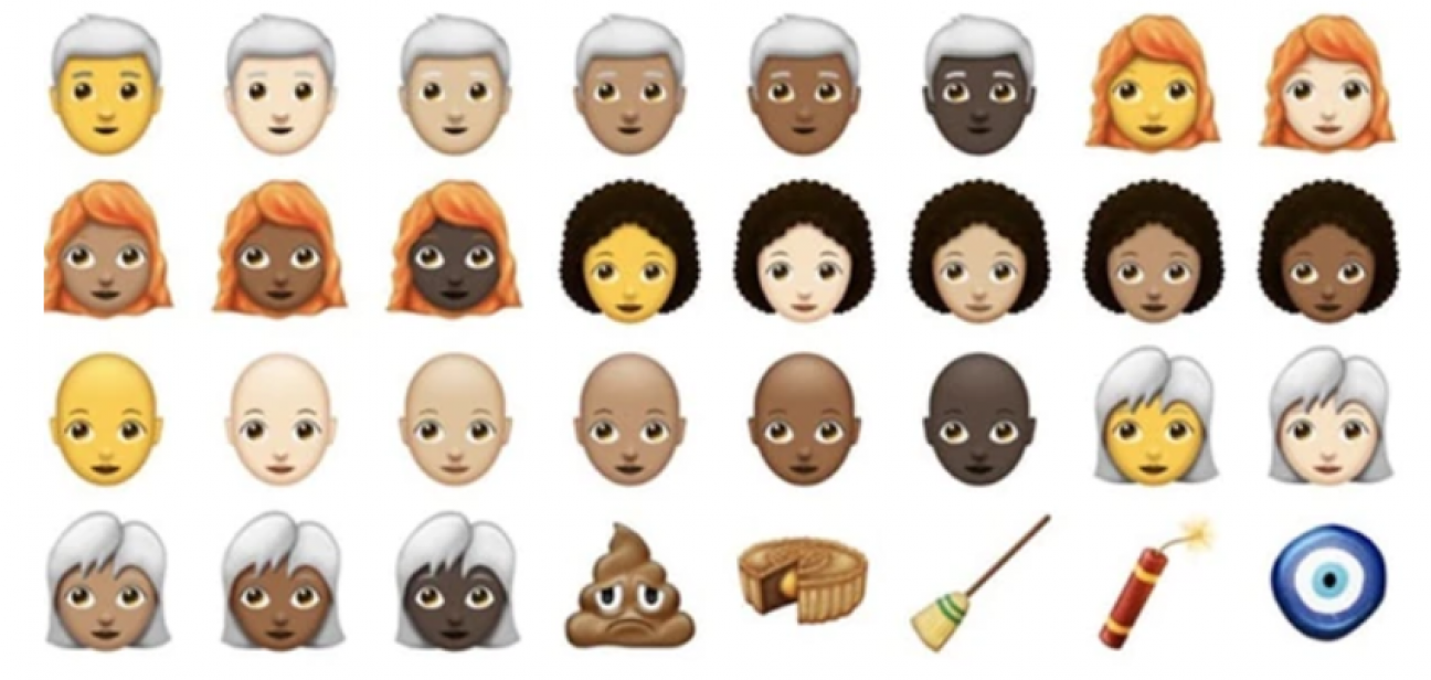 imagen Mirá los nuevos emojis que saldrán en 2018