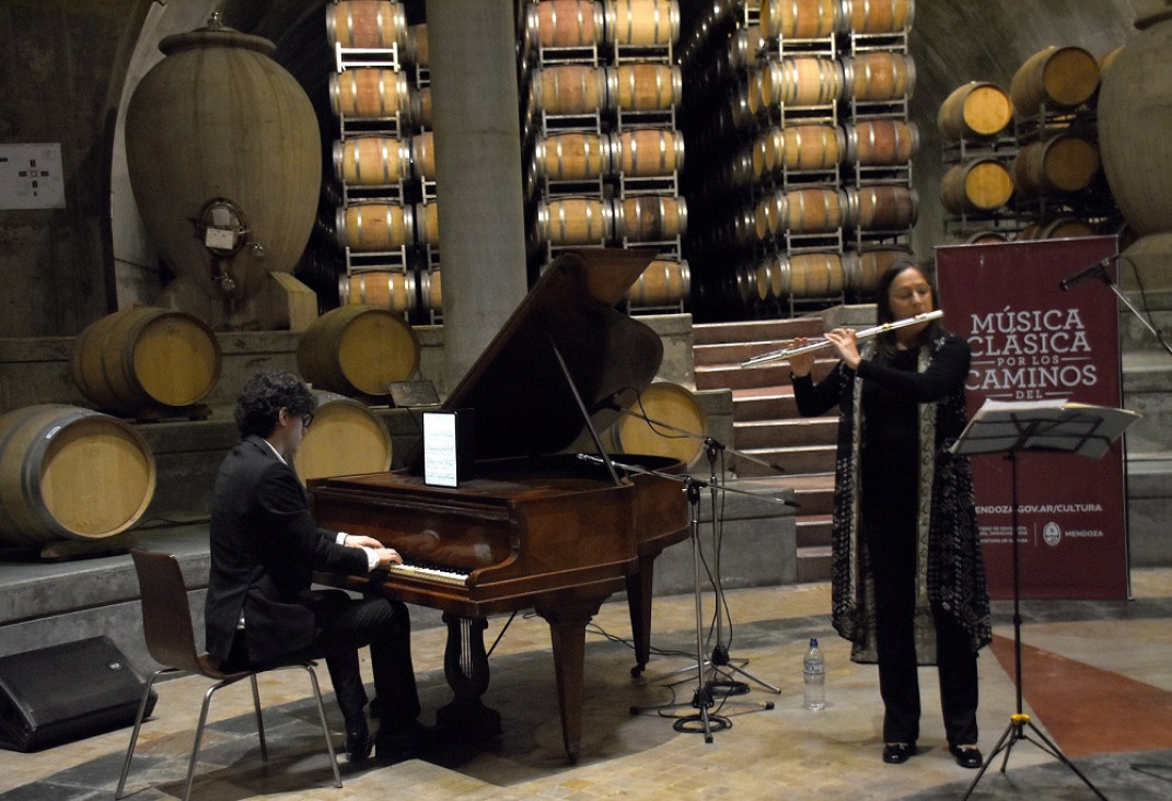 imagen Abrieron la convocatoria para el festival Música Clásica por los Caminos del Vino 2025