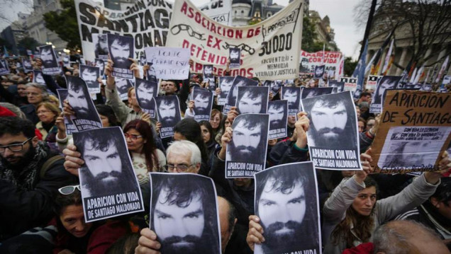 imagen Caso Santiago Maldonado: desplazaron a un jefe de Gendarmería
