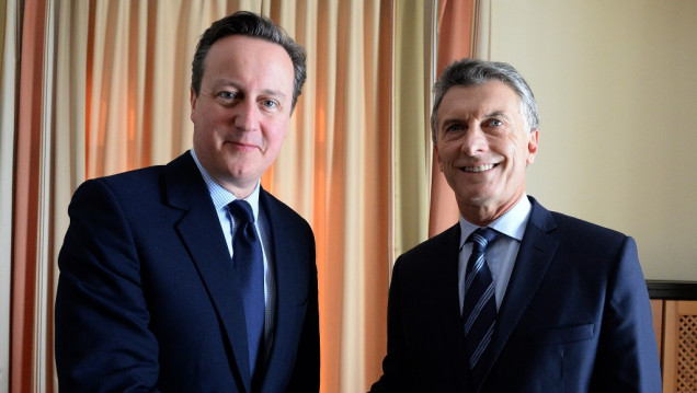imagen Macri sobre la reunión con Cameron: "Fue una linda reunión"