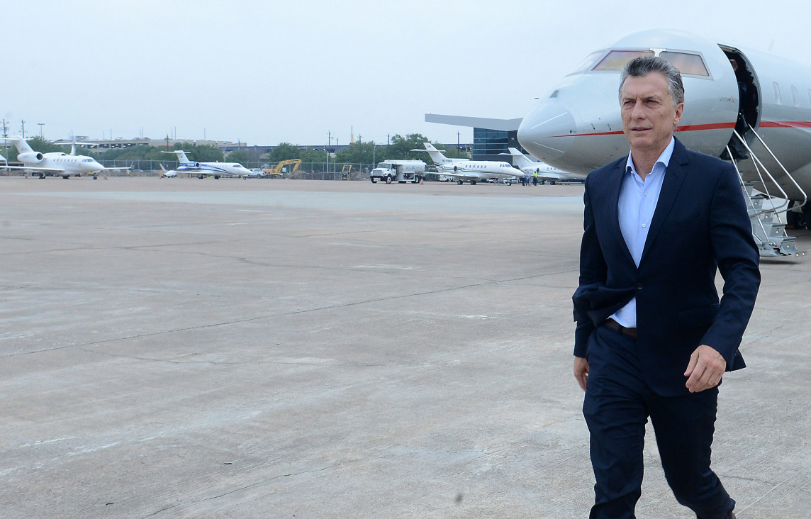 imagen Macri se reúne con Trump