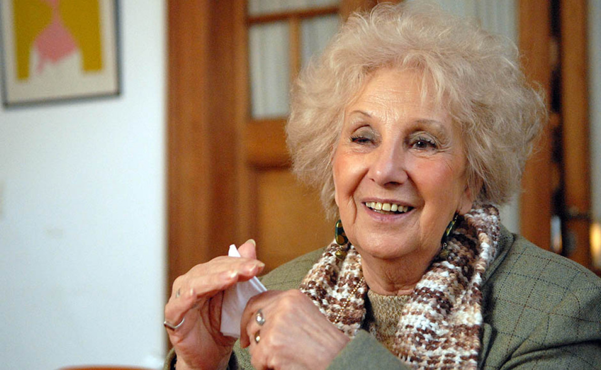 imagen Estela de Carlotto, ciudadana ilustre de América Latina