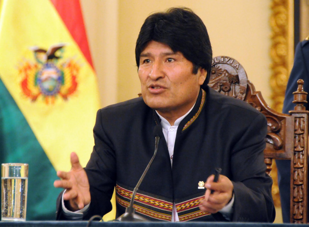 imagen Evo Morales relanzó su proyecto de reelección