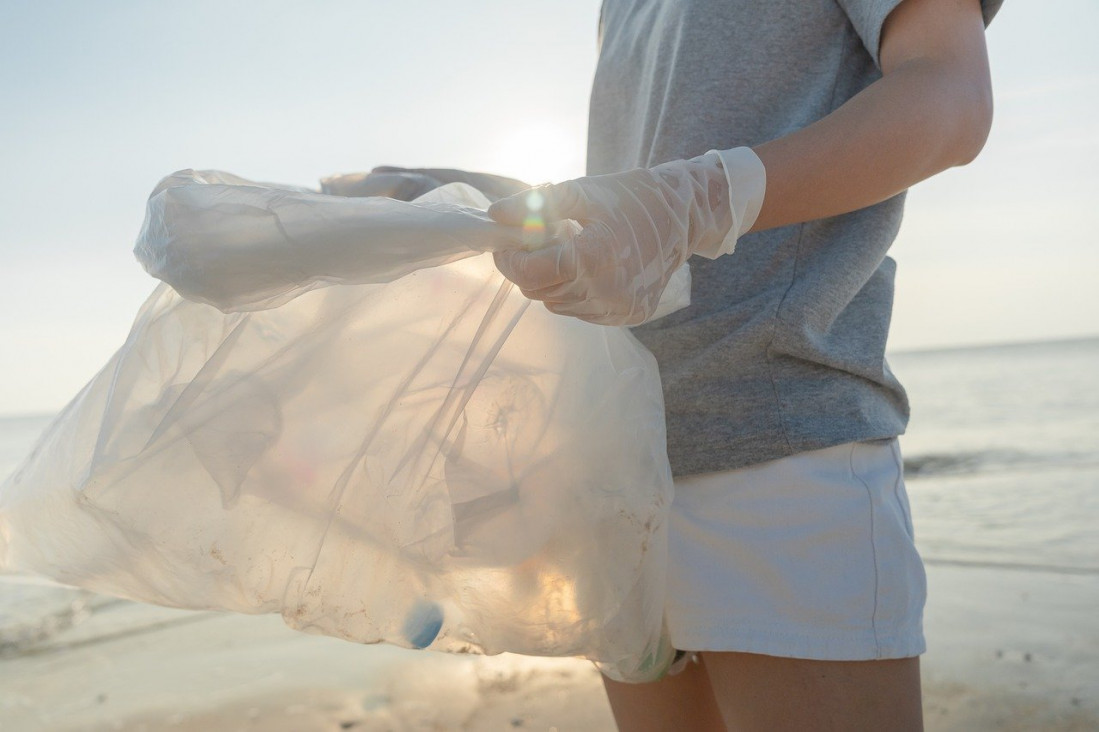 imagen Desarrollaron un "imán" ecológico para capturar microplásticos en los océanos