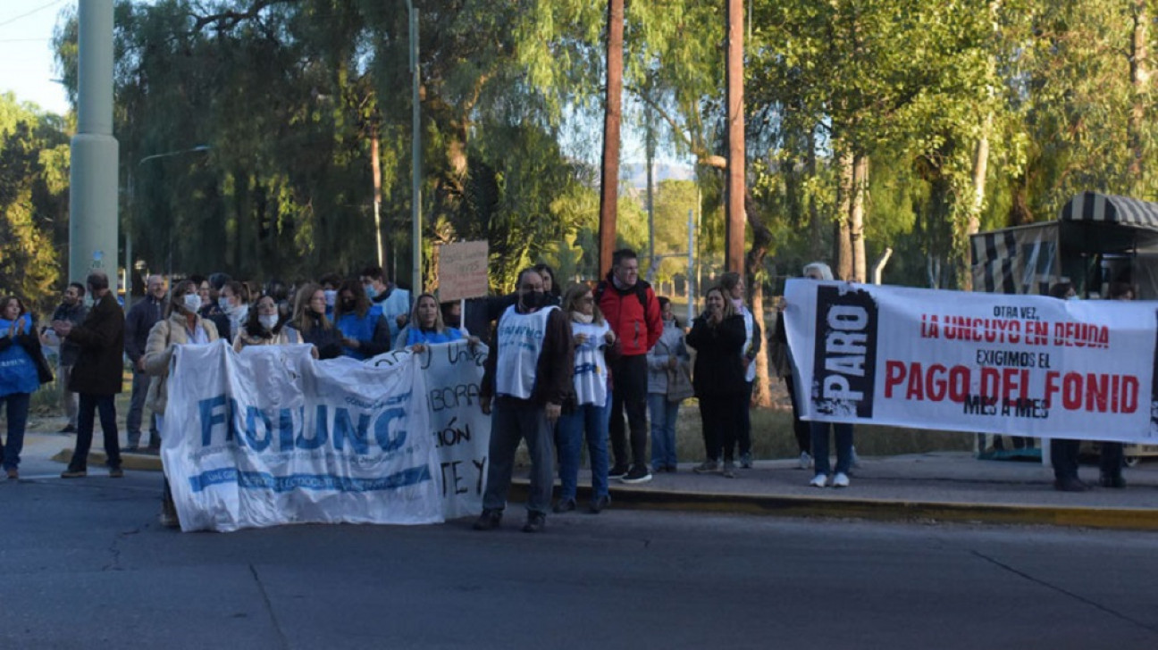 imagen Nuevo paro de docentes de la UNCUYO 