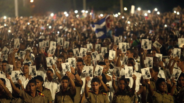 imagen "Hasta siempre, comandante", del Che a Fidel Castro