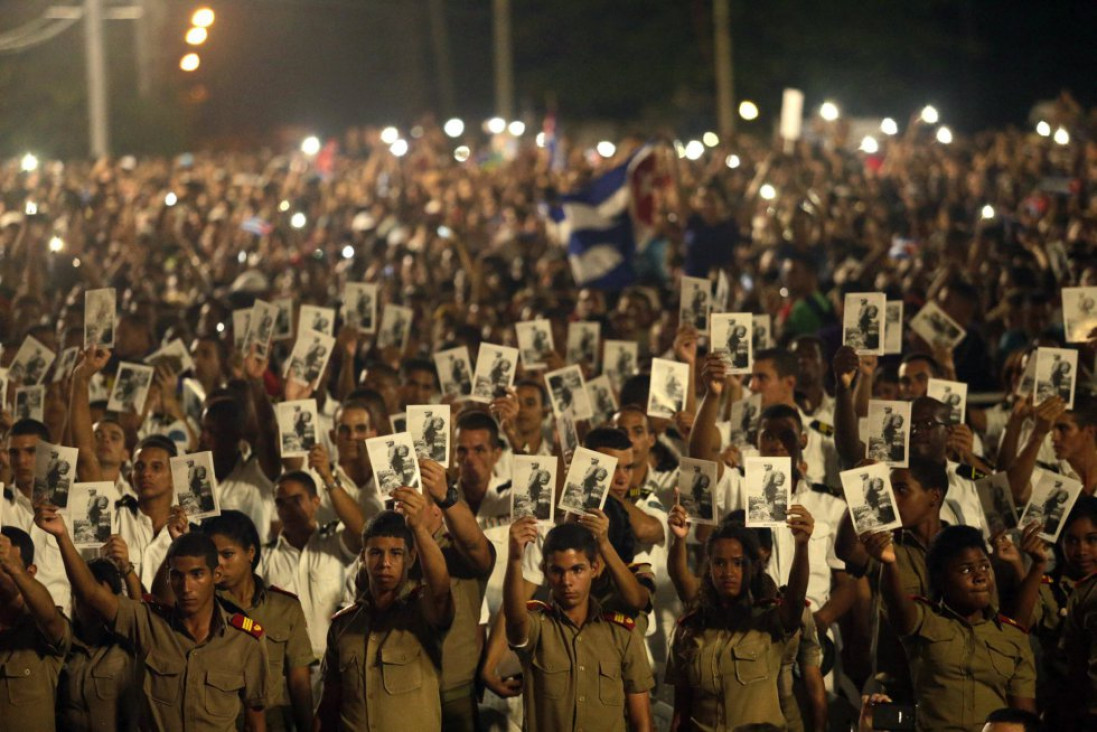 imagen "Hasta siempre, comandante", del Che a Fidel Castro