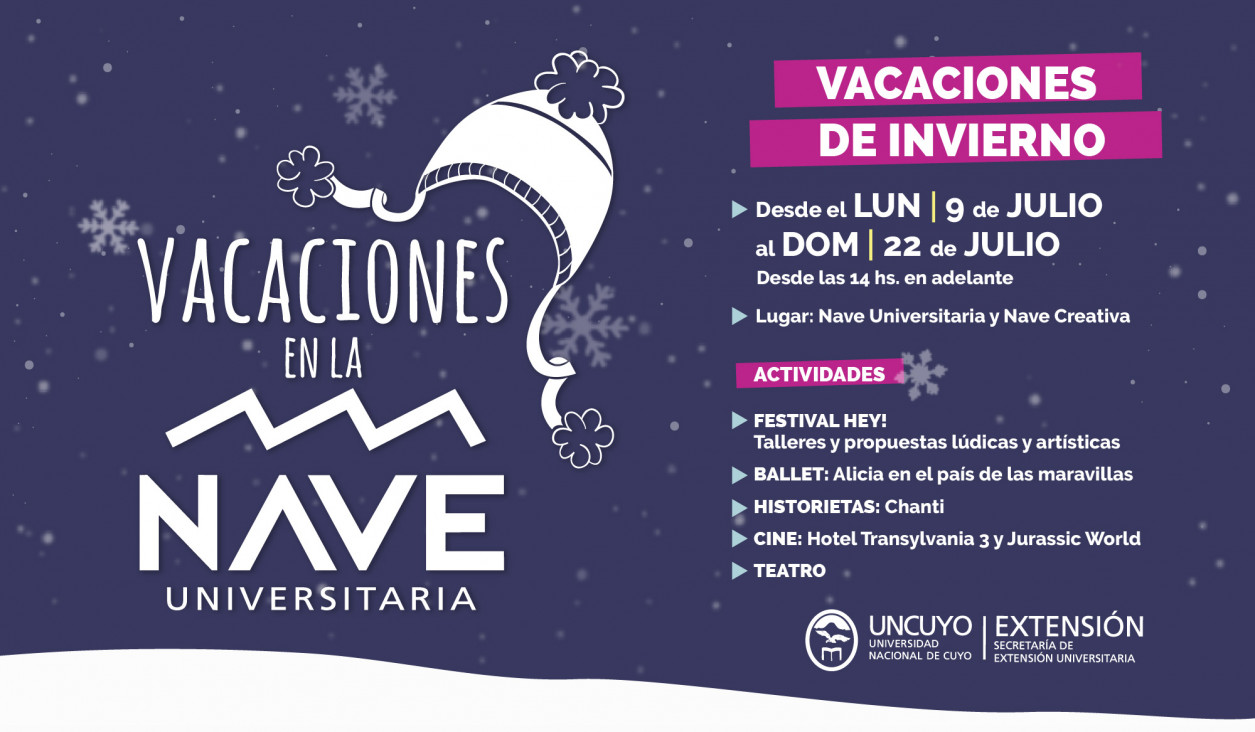 imagen Vacaciones: todas las actividades de la UNCUYO para aprender y divertirse
