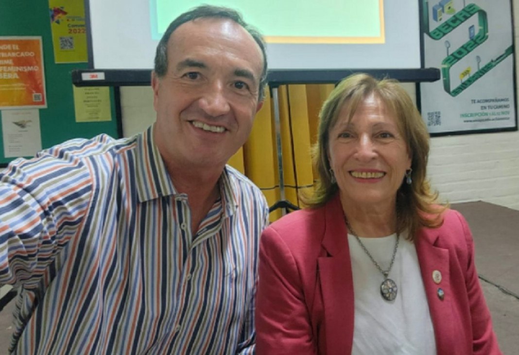 imagen Elecciones en la UNCUYO: Esther Sánchez y Gabriel Fidel integran la fórmula oficialista