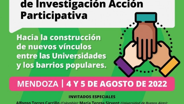 imagen Llega el Primer Encuentro Nacional de Experiencias y Metodologías de Investigación Acción Participativa