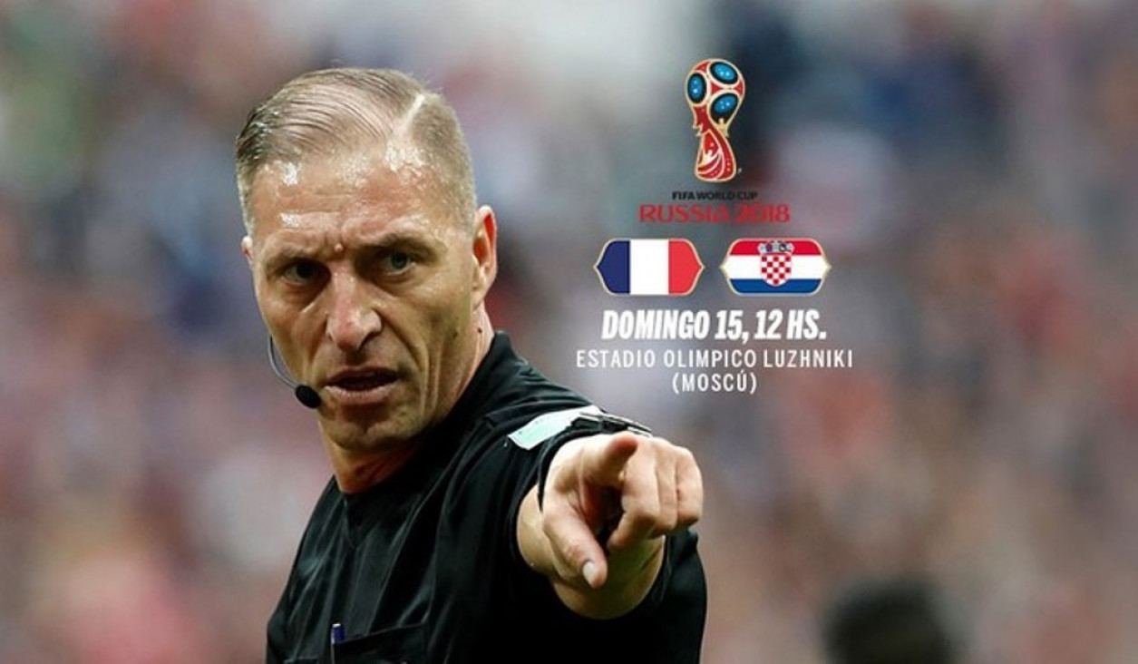 imagen Por segunda vez en la historia un argentino dirigirá la final del Mundial