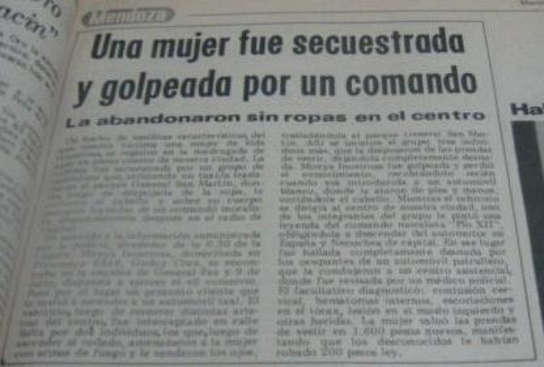 imagen Cómo fue represión paraestatal en Mendoza