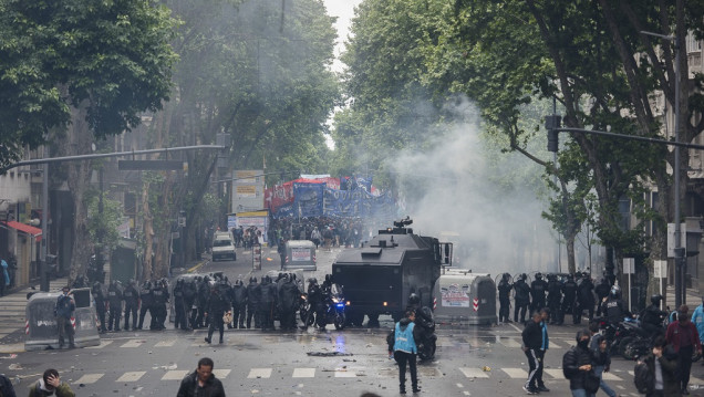 imagen Protestas e incidentes en el Congreso 