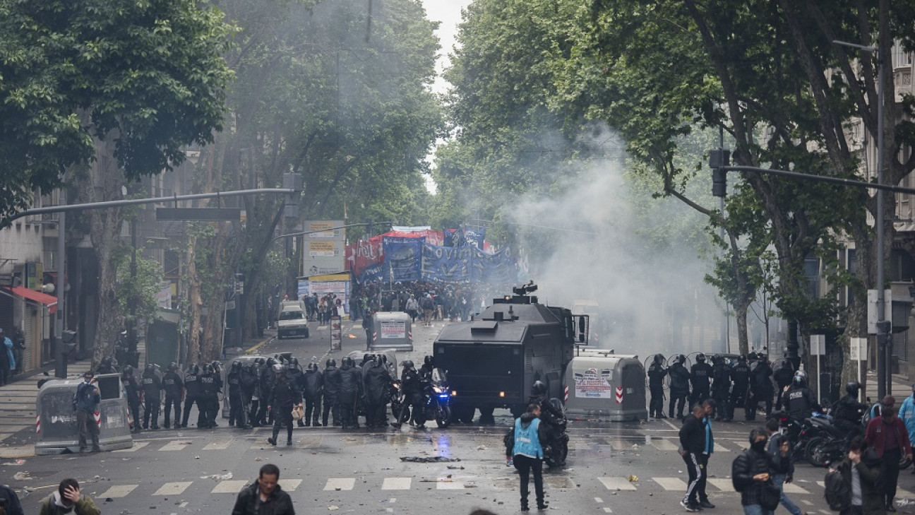imagen Protestas e incidentes en el Congreso 