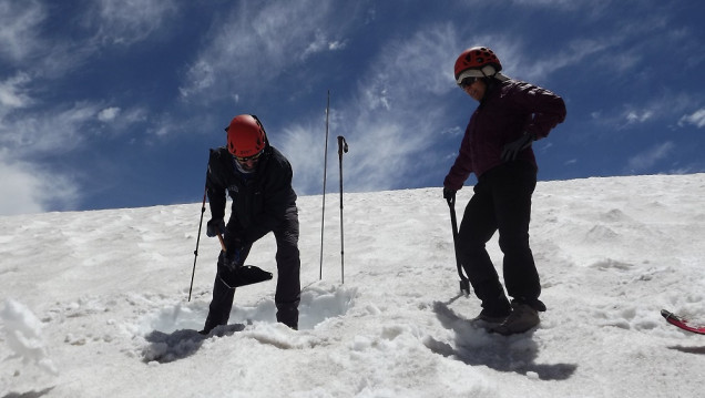 imagen El glaciar Azufre, el calentamiento global y un viaje hacia un futuro incierto
