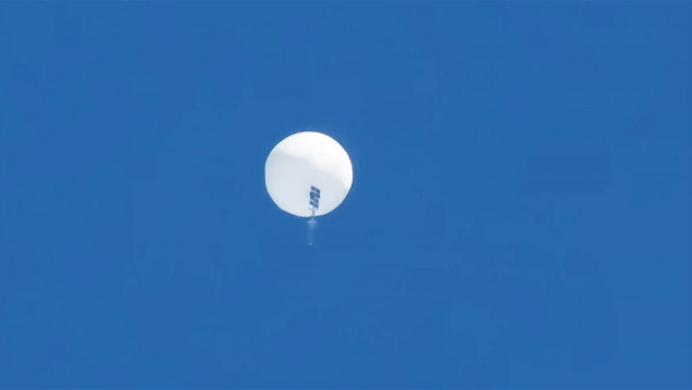 imagen Globos van, globos vienen: China dijo que EE.UU. sobrevoló su espacio aéreo "más de 10 veces"