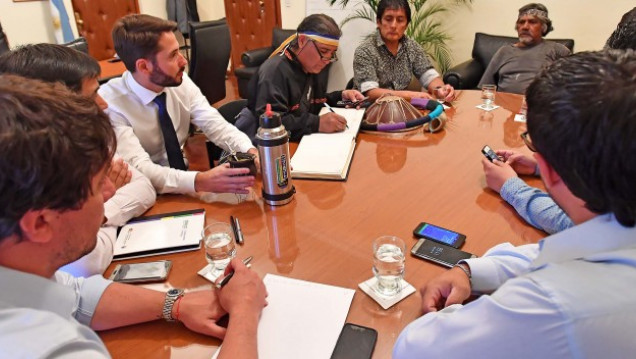 imagen Mesa de diálogo entre el Gobierno y los mapuches para bajar la tensión